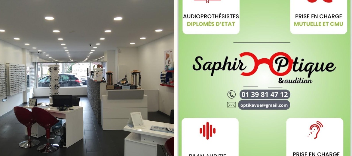 SAPHIR OPTIQUE ET AUDITION / OPTIKA VUE